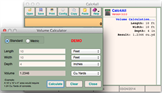 Mac Volume Calculator